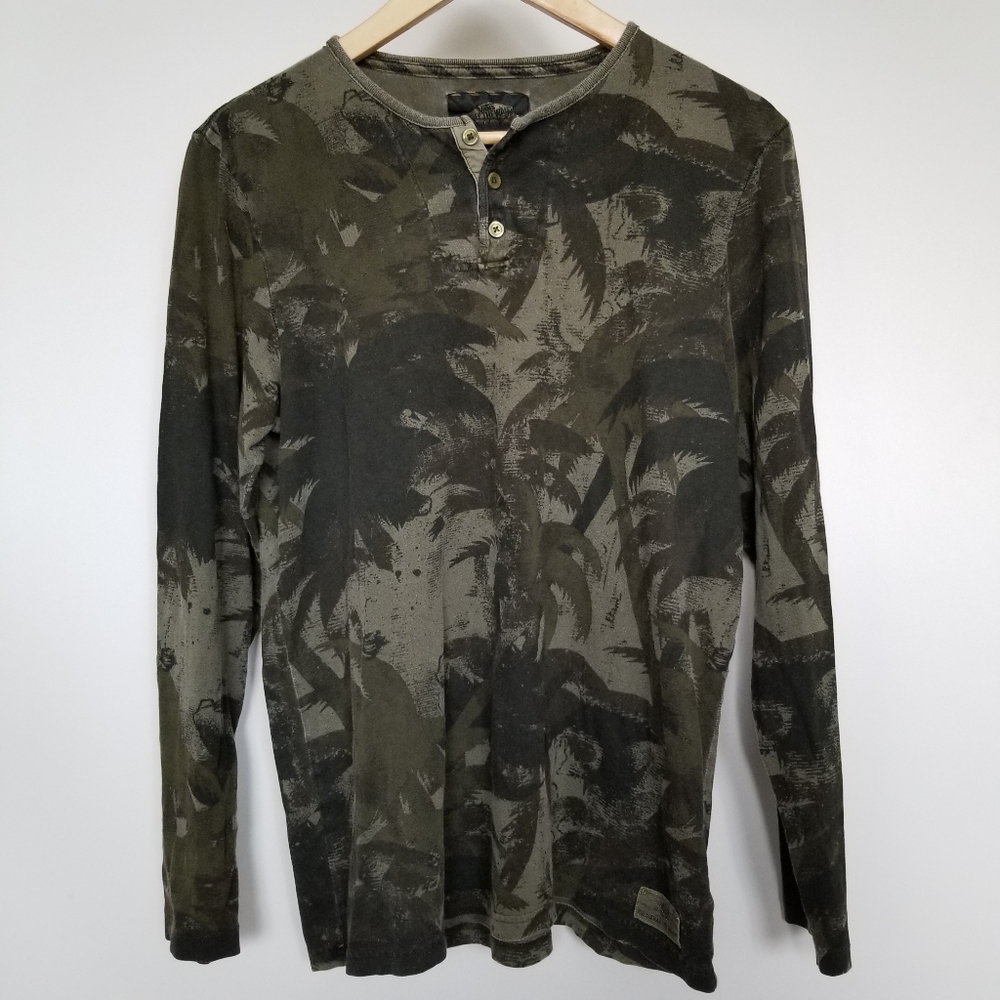 Vans Jungle Camo Henley Tee